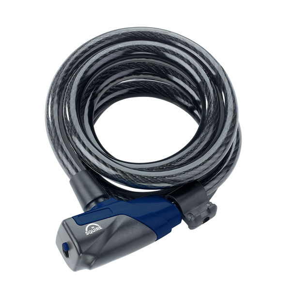 Squire KILDA 12-1800 Key Cable 12mm Key Cable Lock - inc. carry bracket. Security Rating 4 click to zoom image