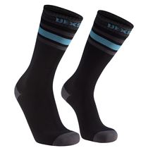 DexShell Ultra Dri Sports Socks Aqua Blue stripe