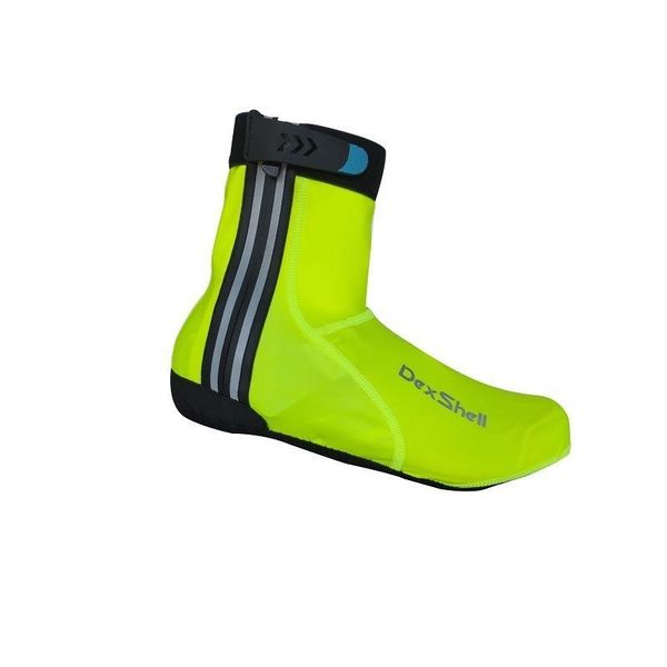 DexShell Light weight Overshoes Hi vis yellow click to zoom image