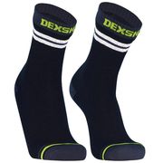 DexShell Pro Visibility Socks Black Grey 