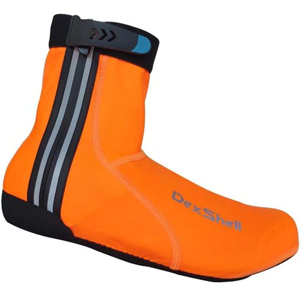 DexShell Lightweight Overshoes Blaze Orange click to zoom image