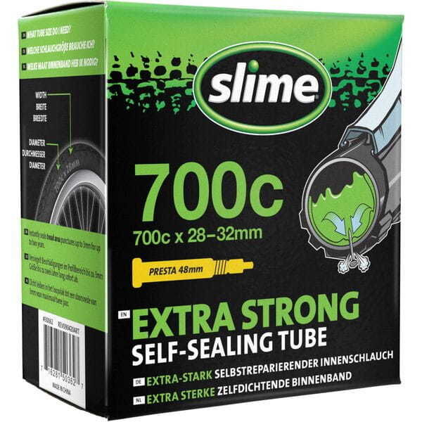 Slime Smart Tube - 700C x 28-32 - Presta Valve click to zoom image