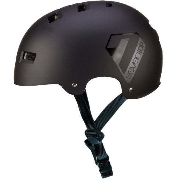 7iDP M3 Helmet Matt Black/Gloss Black click to zoom image