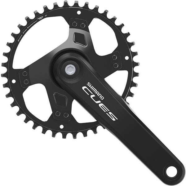 Shimano CUES FC-U4000 CUES chainset, for 9/10/11-speed, 40T click to zoom image