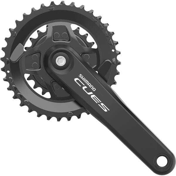 Shimano CUES FC-U4000 CUES chainset, for 9/10/11-speed, 170 mm, 36/22T, Boost click to zoom image