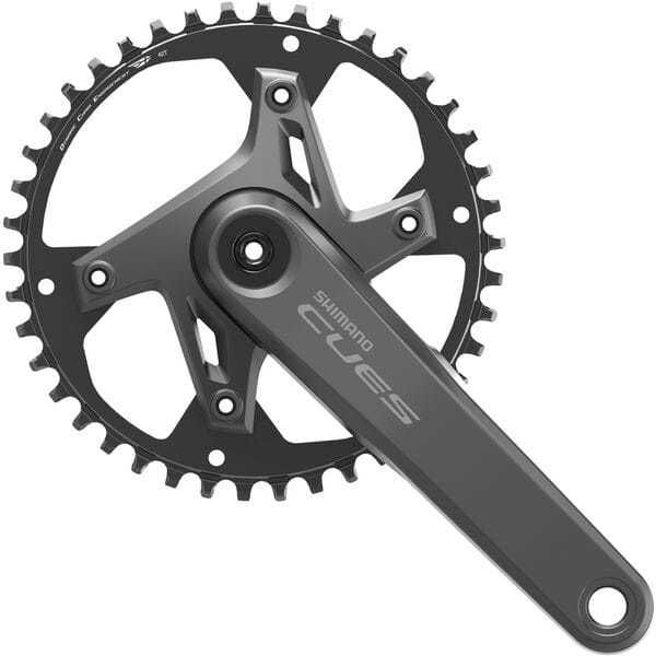 Shimano CUES FC-U6000 CUES 2 piece design chainset, for 9/10/11-speed, 42T click to zoom image