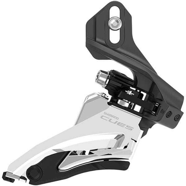Shimano CUES FD-U6000-D CUES double front derailleur 10/11-speed, direct mount, side swing click to zoom image