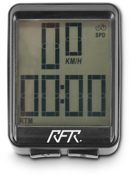 RFR Cycle Computer Wireless Cmpt Black/white click to zoom image