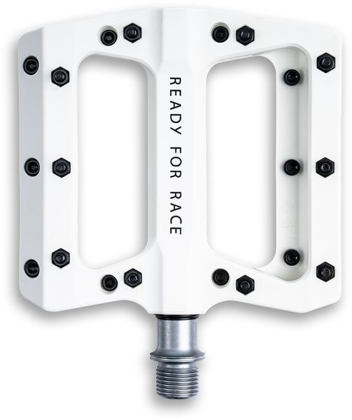 RFR Pedals Flat Etp White click to zoom image