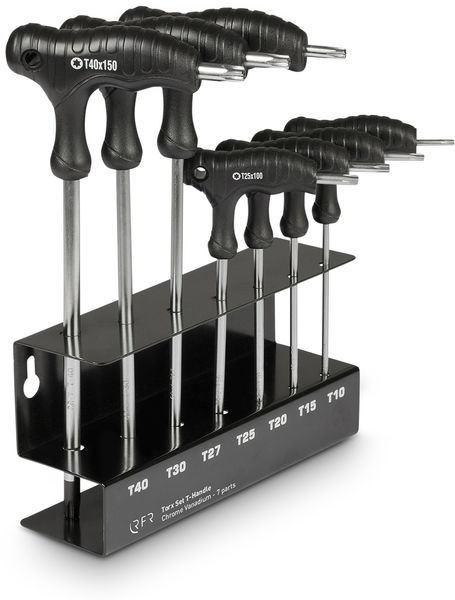 RFR Torx Screwdriver Set T-form Silver click to zoom image