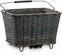 Cube Acid Carrier Basket 25 Rilink Ratan Brown 