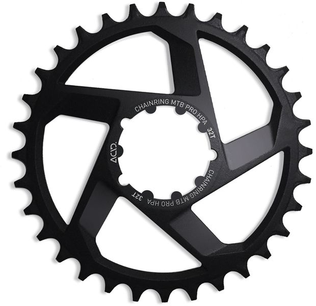 Cube Acid Chainring Mtb Pro Hpa Black click to zoom image