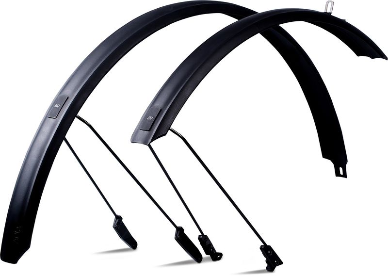 Cube Acid Mudguard Set Trekking 53 With Stays Black click to zoom image