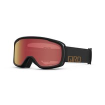Giro Cruz Snow Goggle Camp Tan Wordmark - Amber Scarlet Lenses Medium Frame