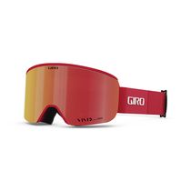 Giro Axis Snow Goggle Red & Black Thirds - Viv Ember/Viv Infar Medium Frame