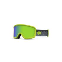 Giro Chico 2.0 Youth Snow Goggle Ano Lime Linticular - Loden Green Lenses