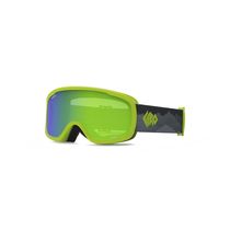 Giro Buster Youth Snow Goggles Ano Lime Linticular - Loden Green Lenses
