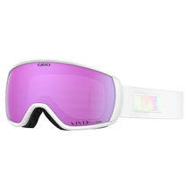 Giro Facet Women's Snow Goggle White Iridescent - Vivid Pink Lenses Medium Frame