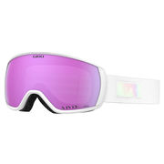 Giro Facet Women's Snow Goggle White Iridescent - Vivid Pink Lenses Medium Frame 