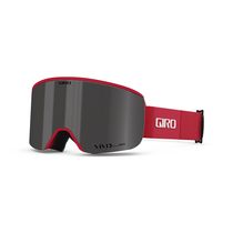 Giro Axis Snow Goggle Red & Black Thirds - Viv Smoke/Viv Infar Medium Frame