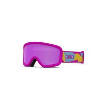 Giro Chico 2.0 Youth Snow Goggle Pink Geo Camo - Amber Pink Lenses