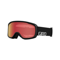 Giro Roam Snow Goggle Black Wordmark Amber/Yellow Medium Frame