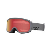 Giro Roam Snow Goggle Grey Wordmark Amber/Yellow Medium Frame