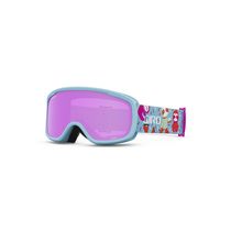 Giro Buster Youth Snow Goggles Light Harbor Blue Phil - Amber Pink Lens