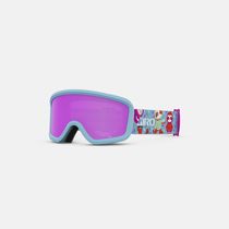 Giro Chico 2.0 Youth Snow Goggle Light Harbor Blue Phil - Amber Pink Lens