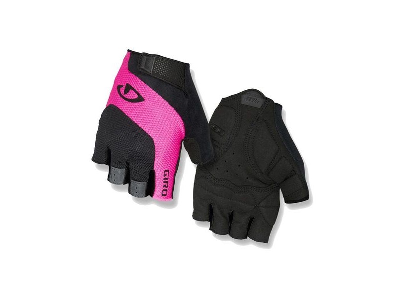 Giro Tessa Gel Women's Road Cycling Glove Black/Pink click to zoom image