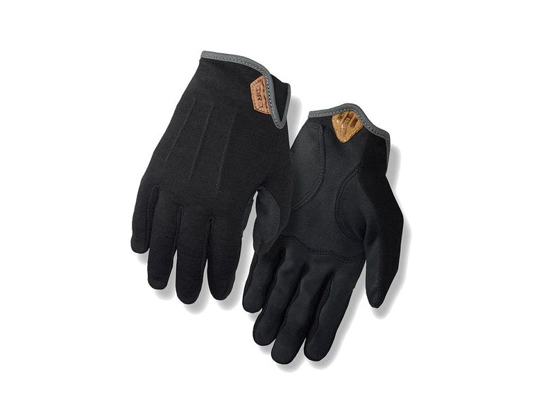 Giro D'wool MTB/Gravel Cycling Gloves Black click to zoom image