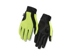 Giro Blaze 2.0 Glove Water Resistant Windbloc Cycling Gloves Highlight Yellow/Black 