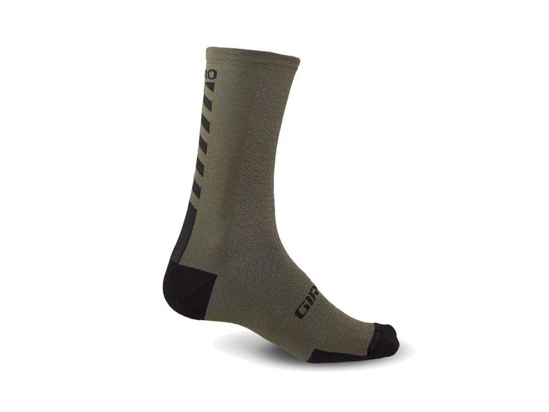 Giro HRC+ Merino Wool Cycling Socks Mil Spec/Black click to zoom image