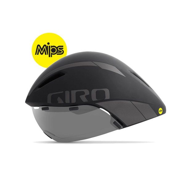 Giro Aerohead Mips Aero/Tri Helmet Black/Titanium click to zoom image