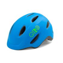 Giro Scamp Youth/Junior Helmet Matt Blue/Lime