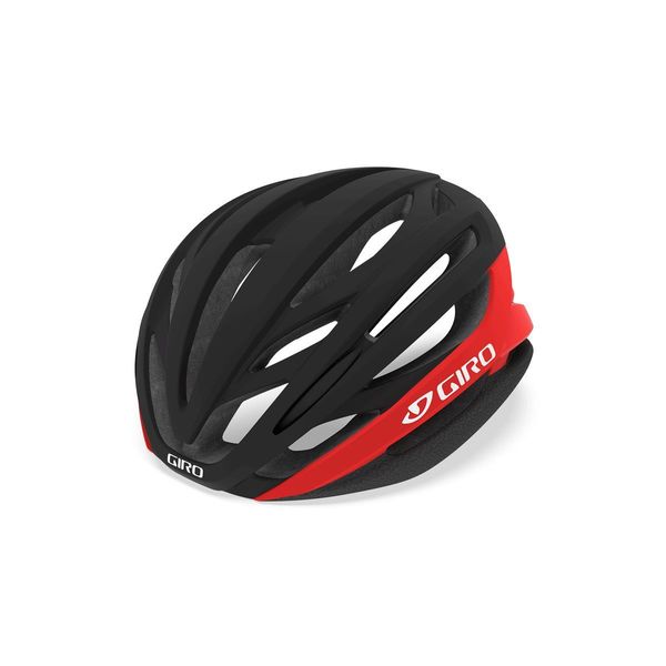 Giro Syntax Road Helmet Matte Black/Bright Red click to zoom image