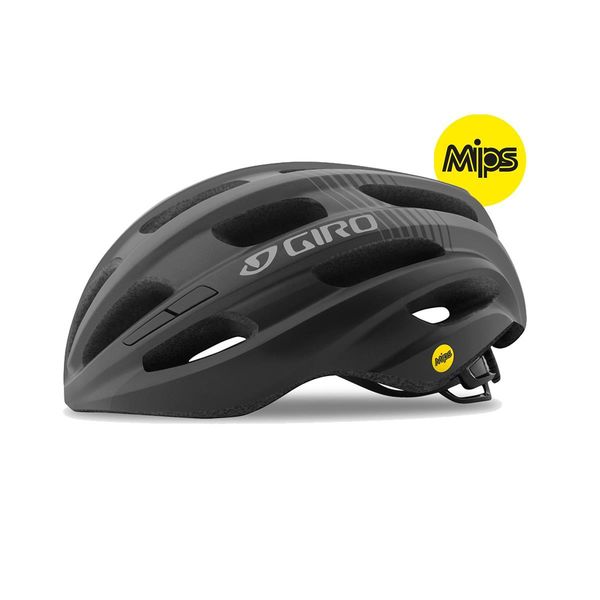 Giro Isode Mips Helmet Matte Portaro Grey/White/Red Unisize 54-61cm click to zoom image