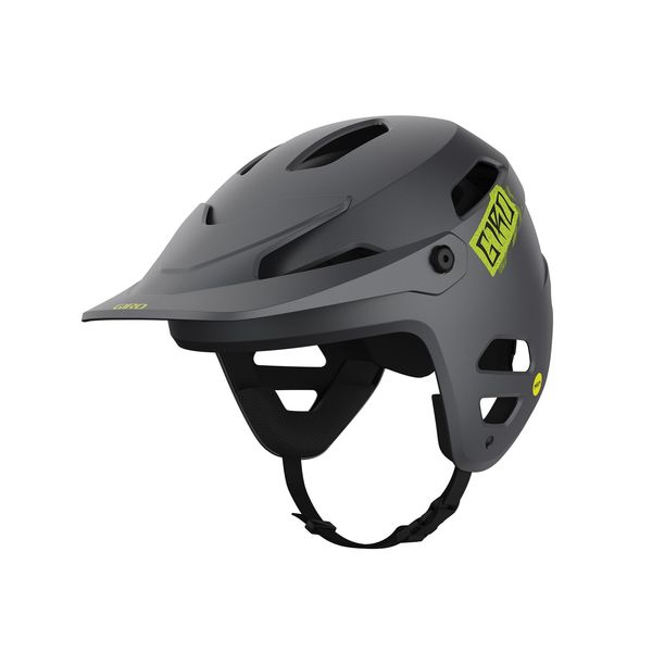 Giro Tyrant Spherical Dirt Helmet Matte Black/Anodized Lime click to zoom image