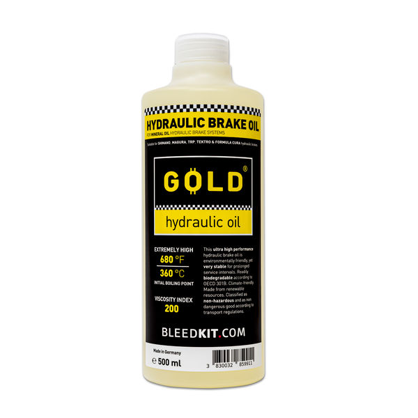 Bleedkit Fluid Gold Hydraulic Oil 500ml: click to zoom image