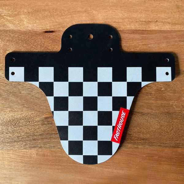 Fasthouse Checkers Mud Guard One Size click to zoom image