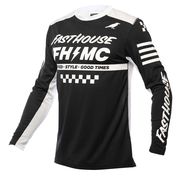 Fasthouse A/C Elrod Long Sleeve Jersey Black 