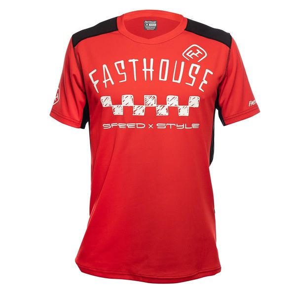 Fasthouse Alloy Nelson Jersey SS Red click to zoom image