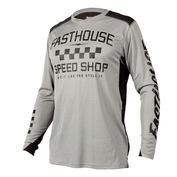 Fasthouse Alloy Roam Jersey Ls Heather Grey click to zoom image