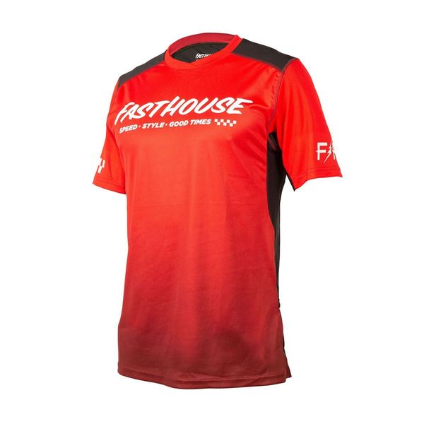 Fasthouse Alloy Slade Youth Jersey SS Red/Black click to zoom image