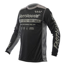 Fasthouse Grindhouse Domingo Long Sleeve Jersey Black