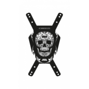 All Mountain Style Number Plate Fractal Skull 