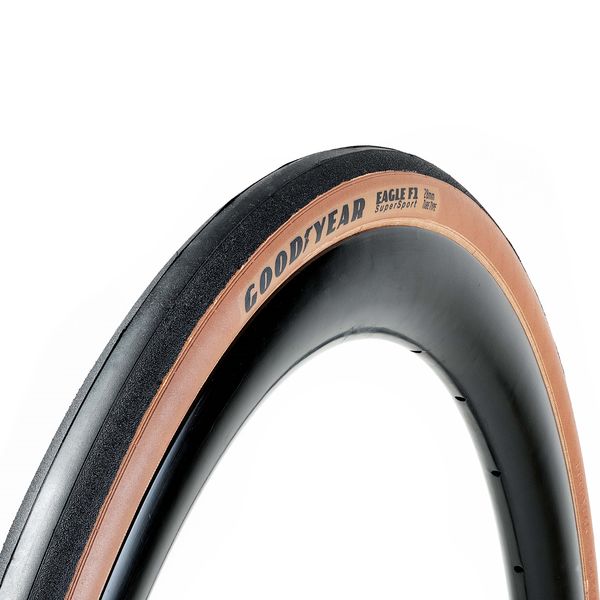 Goodyear Eagle F1 SuperSport Tube Type 700x25 / 25-622 Tan click to zoom image