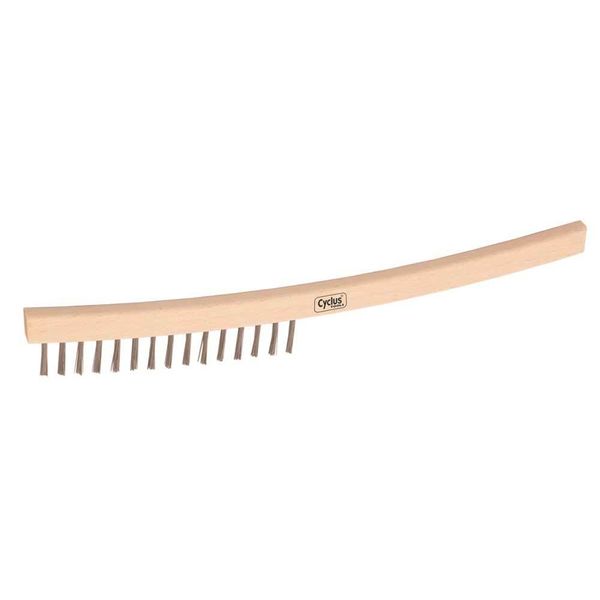 Cyclus Tools Wire Brush 1-row of Bristles click to zoom image