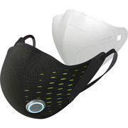 AirPop Active+ Smart Mask Black/yellow click to zoom image