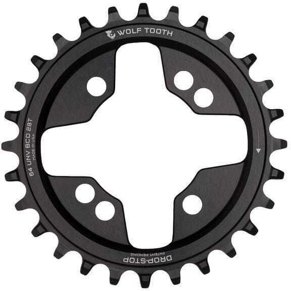 Wolf Tooth 64 BCD Chainring Black / 26t click to zoom image